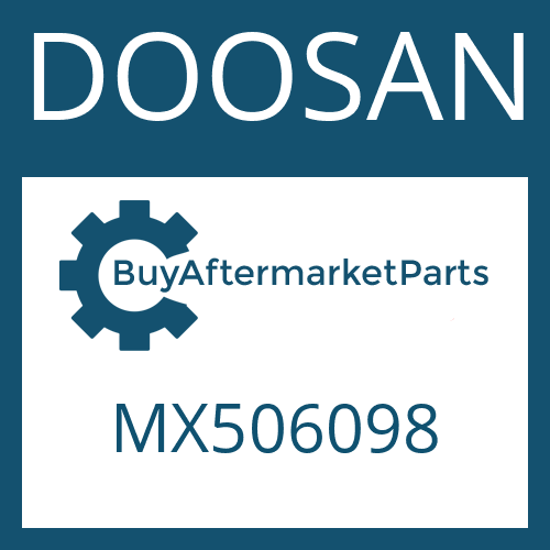 DOOSAN MX506098 - RESTRICTOR 100%