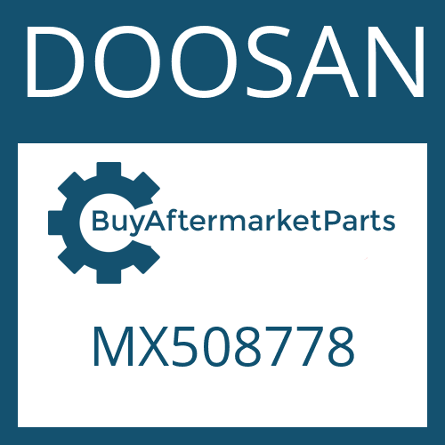 DOOSAN MX508778 - SILENCER