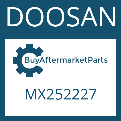 DOOSAN MX252227 - SCREW PLUG