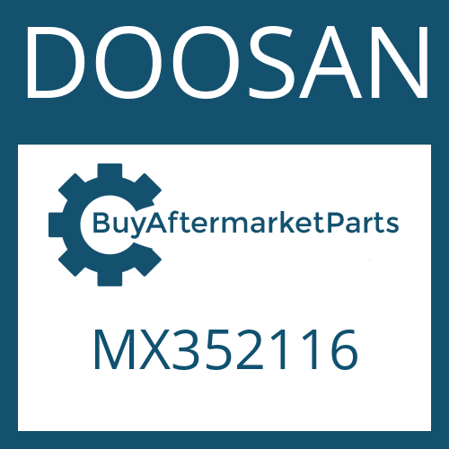 DOOSAN MX352116 - COVER