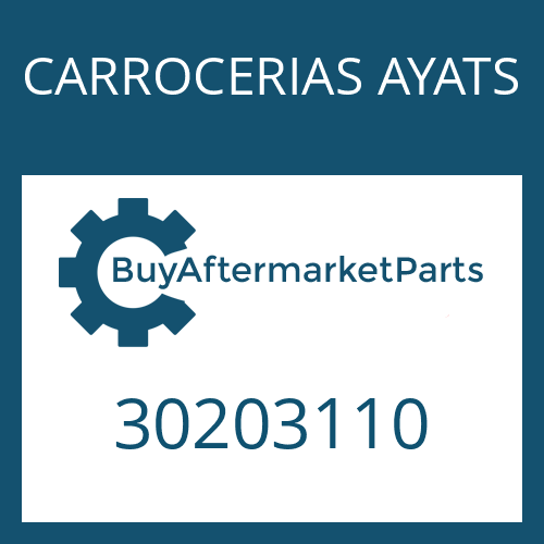 CARROCERIAS AYATS 30203110 - REDUCTION VALVE