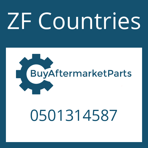 ZF Countries 0501314587 - GASKET