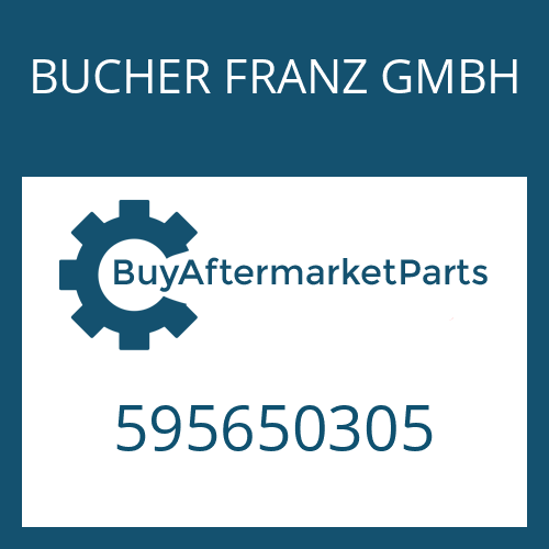 BUCHER FRANZ GMBH 595650305 - BLOW-OFF RING