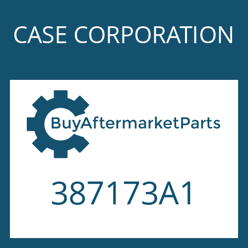 387173A1 CASE CORPORATION WASHER