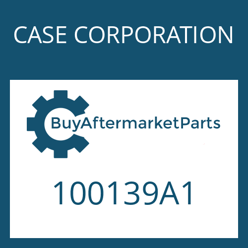 100139A1 CASE CORPORATION O-RING