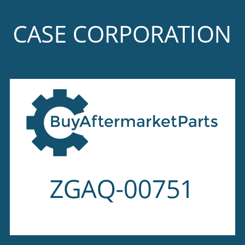 CASE CORPORATION ZGAQ-00751 - GEAR