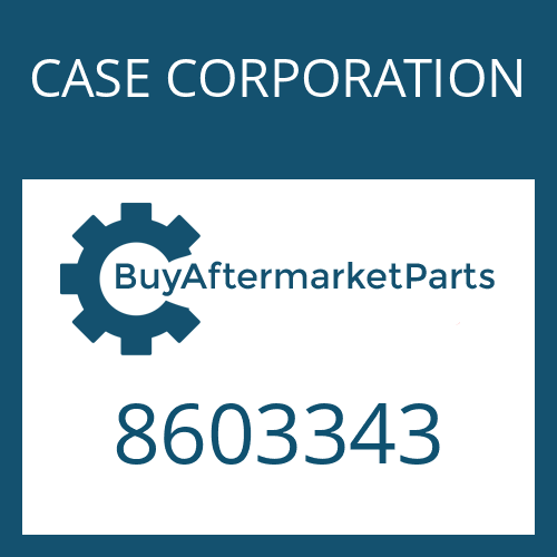 CASE CORPORATION 8603343 - O-RING