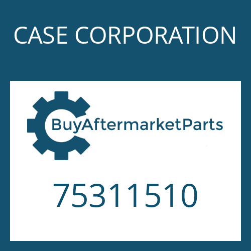 CASE CORPORATION 75311510 - O-RING