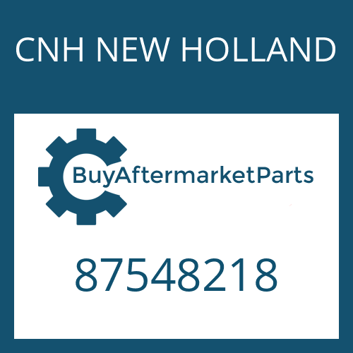 CNH NEW HOLLAND 87548218 - HOUSING COVER