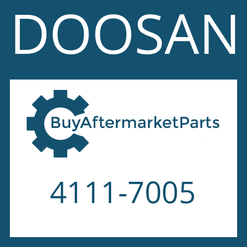 DOOSAN 4111-7005 - CAP