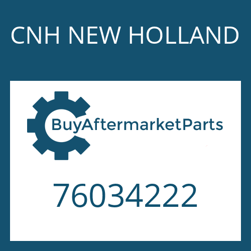 CNH NEW HOLLAND 76034222 - COVER