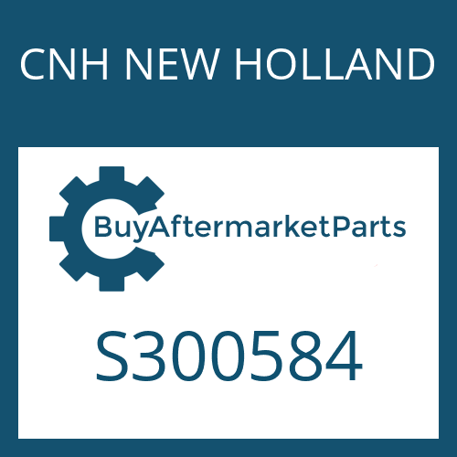 CNH NEW HOLLAND S300584 - HOSE PIPE