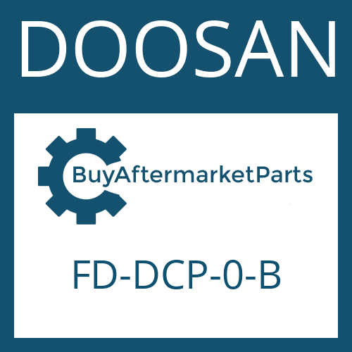 DOOSAN FD-DCP-0-B - CHECK VALVE