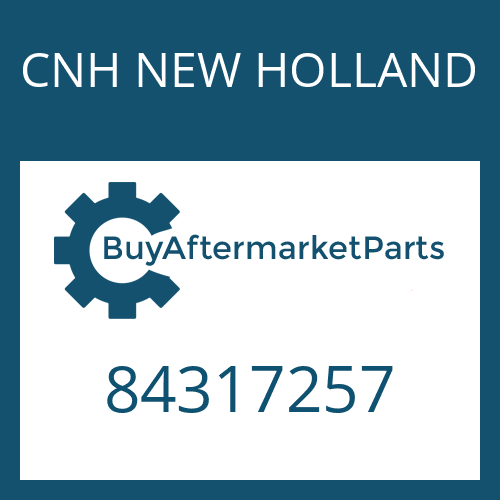 CNH NEW HOLLAND 84317257 - COUPLING