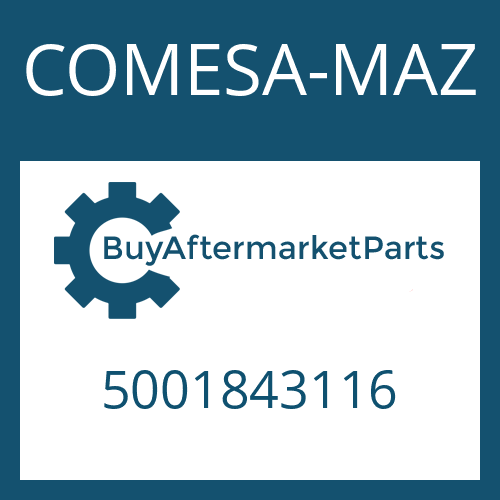COMESA-MAZ 5001843116 - AXIAL NEEDLE BEARING