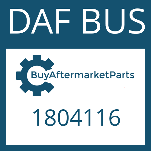 DAF BUS 1804116 - NEEDLE CAGE