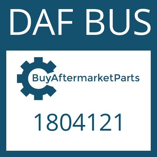 1804121 DAF BUS NEEDLE CAGE