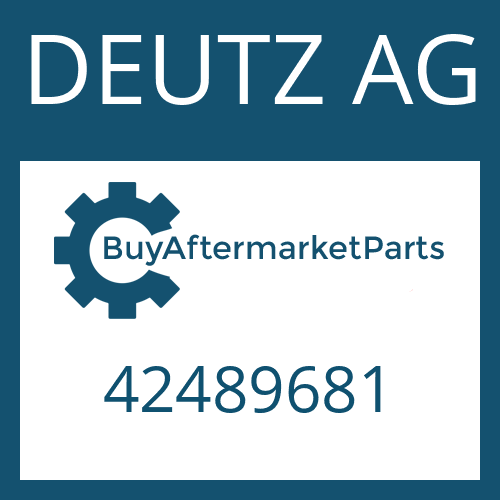 DEUTZ AG 42489681 - SWITCH