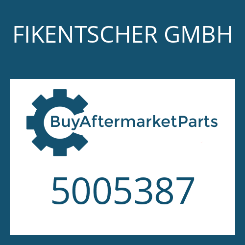 5005387 FIKENTSCHER GMBH DRIVING PIN