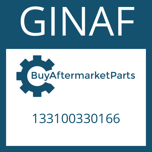GINAF 133100330166 - TYPE PLATE