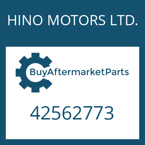 HINO MOTORS LTD. 42562773 - WASHER