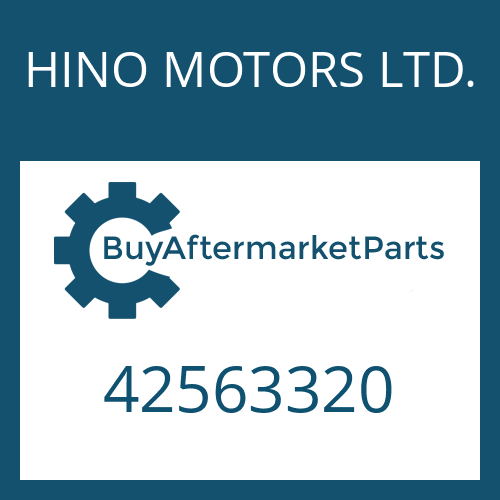 HINO MOTORS LTD. 42563320 - SCREEN INSERT