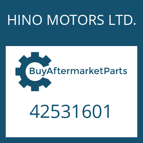HINO MOTORS LTD. 42531601 - RING GEAR