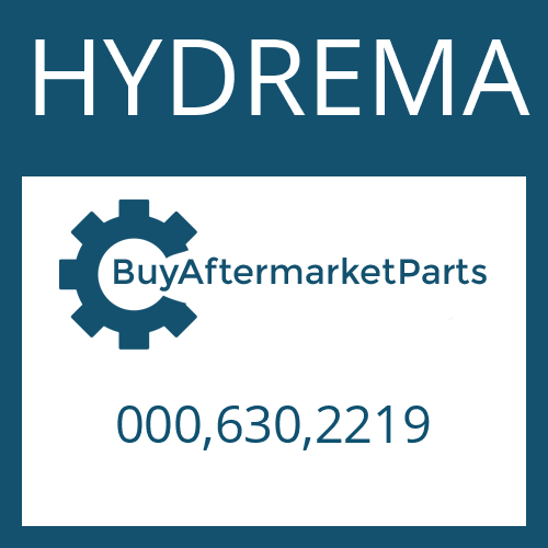 HYDREMA 000,630,2219 - O-RING