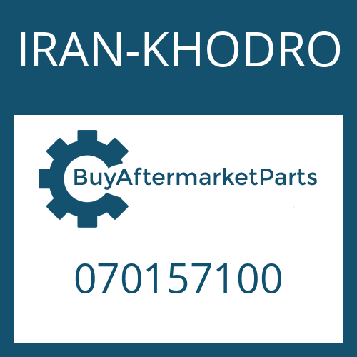 IRAN-KHODRO 070157100 - O-RING