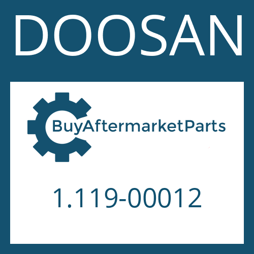 DOOSAN 1.119-00012 - GREASE CAP