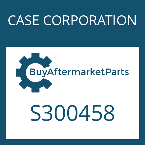 CASE CORPORATION S300458 - ROLLER SET