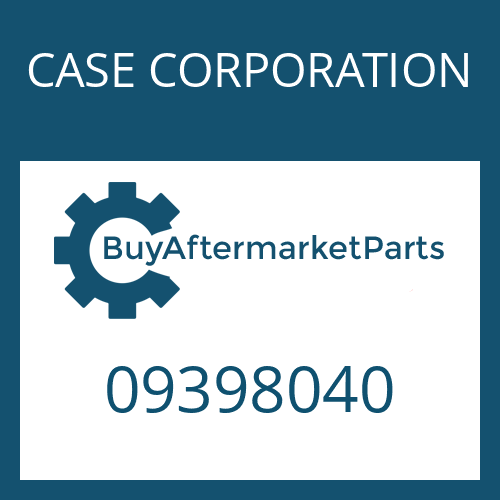 09398040 CASE CORPORATION FILTER W/ O - RING
