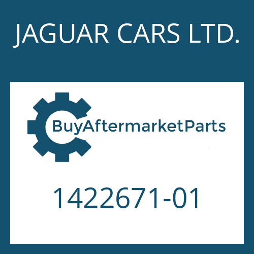 JAGUAR CARS LTD. 1422671-01 - SHAFT SEAL