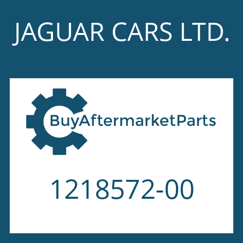 JAGUAR CARS LTD. 1218572-00 - ROUND SEALING RING