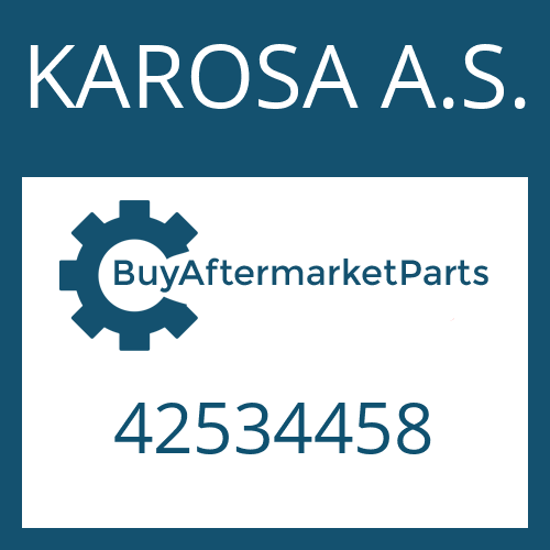 KAROSA A.S. 42534458 - INTERMEDIATE RING