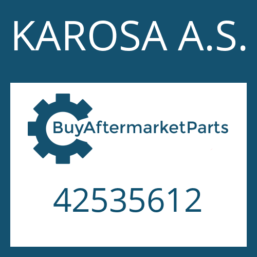 KAROSA A.S. 42535612 - DETENT PART