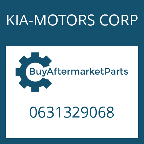 KIA-MOTORS CORP 0631329068 - SLOT. PIN