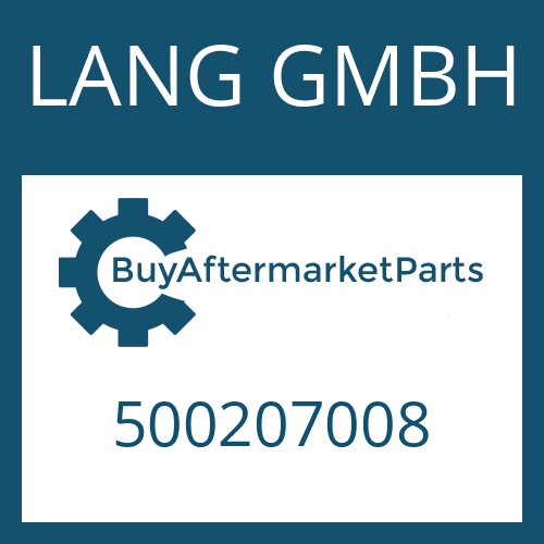 LANG GMBH 500207008 - COMPR.SPRING