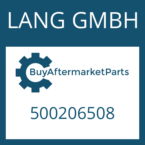 LANG GMBH 500206508 - SHIFT LEVER