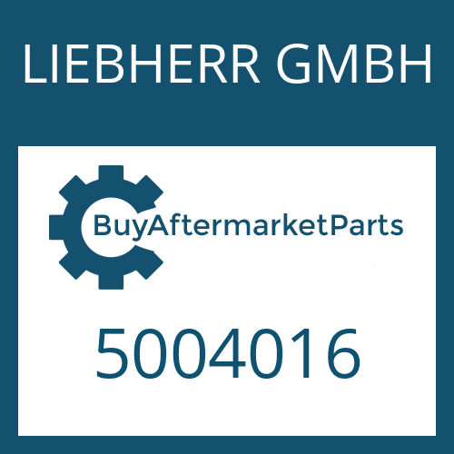 LIEBHERR GMBH 5004016 - SHIM