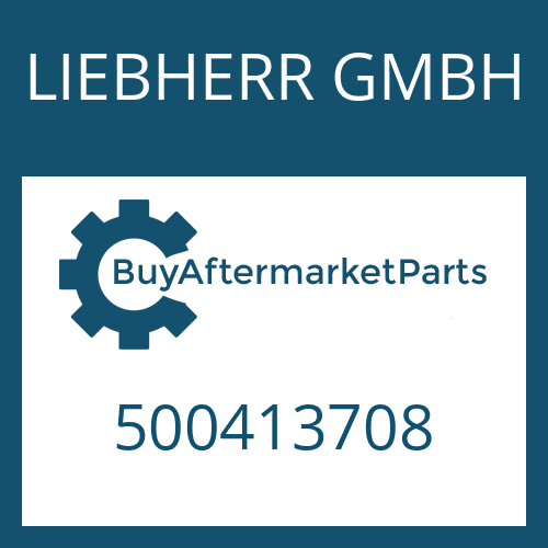 LIEBHERR GMBH 500413708 - DRIVER