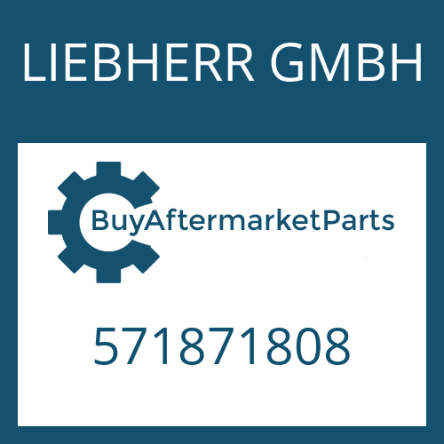 LIEBHERR GMBH 571871808 - SHAFT SEAL