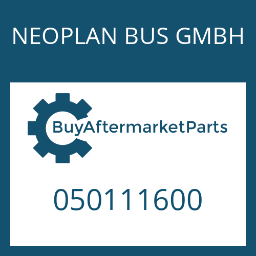 NEOPLAN BUS GMBH 050111600 - COVER