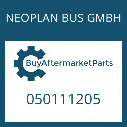 NEOPLAN BUS GMBH 050111205 - TAB WASHER
