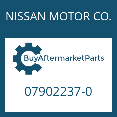 NISSAN MOTOR CO. 07902237-0 - NEEDLE CAGE