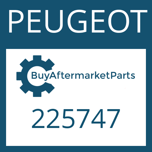 225747 PEUGEOT POSITION SWITCH