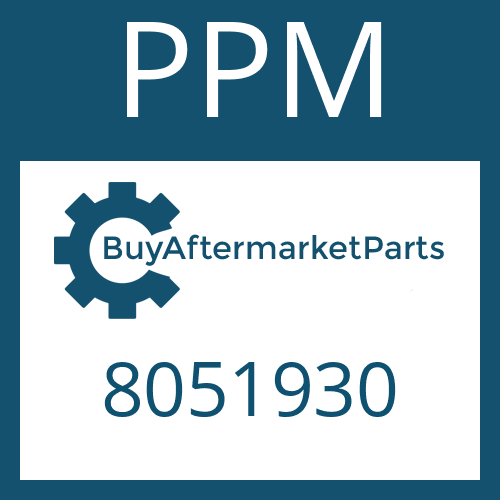 PPM 8051930 - THRUST WASHER