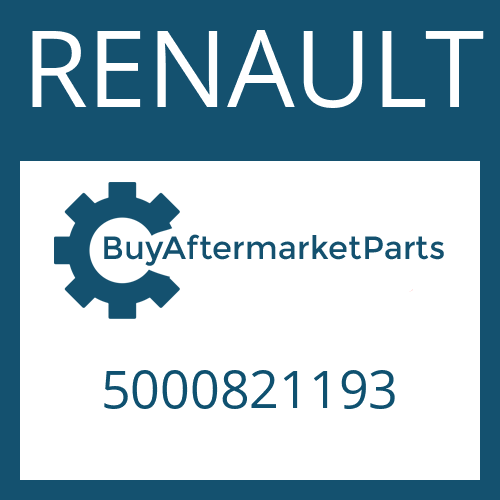 RENAULT 5000821193 - COUNTING DISC