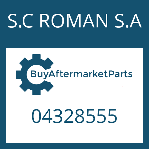 S.C ROMAN S.A 04328555 - CYLINDRICAL PIN