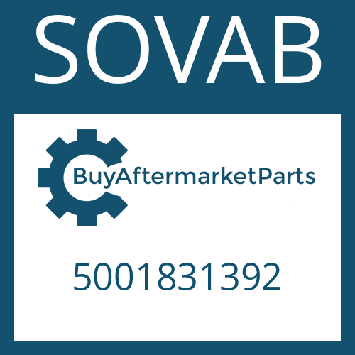 SOVAB 5001831392 - SCREW PLUG